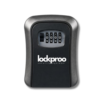 ЧЕРНА Сейф Кутия за Ключове МЕТАЛНА с Код AirBnB Booking Lockbox Гараж Хотел