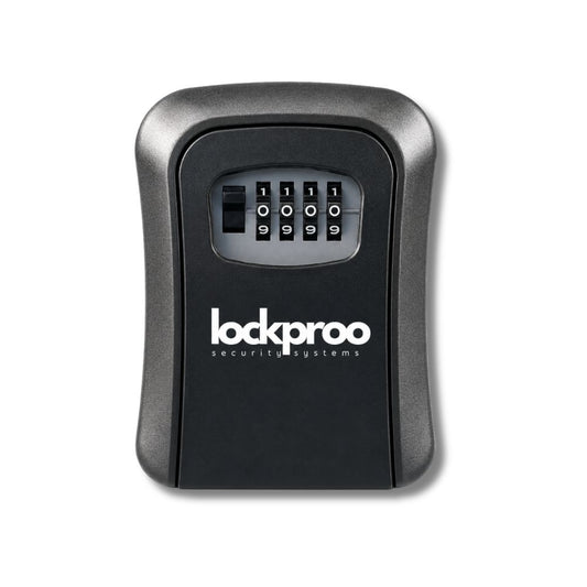 ЧЕРНА Сейф Кутия за Ключове МЕТАЛНА с Код AirBnB Booking Lockbox Гараж Хотел
