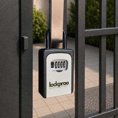 КАТИНАР Сейф Кутия за Ключове МЕТАЛНА с Код AirBnB Booking Lockbox